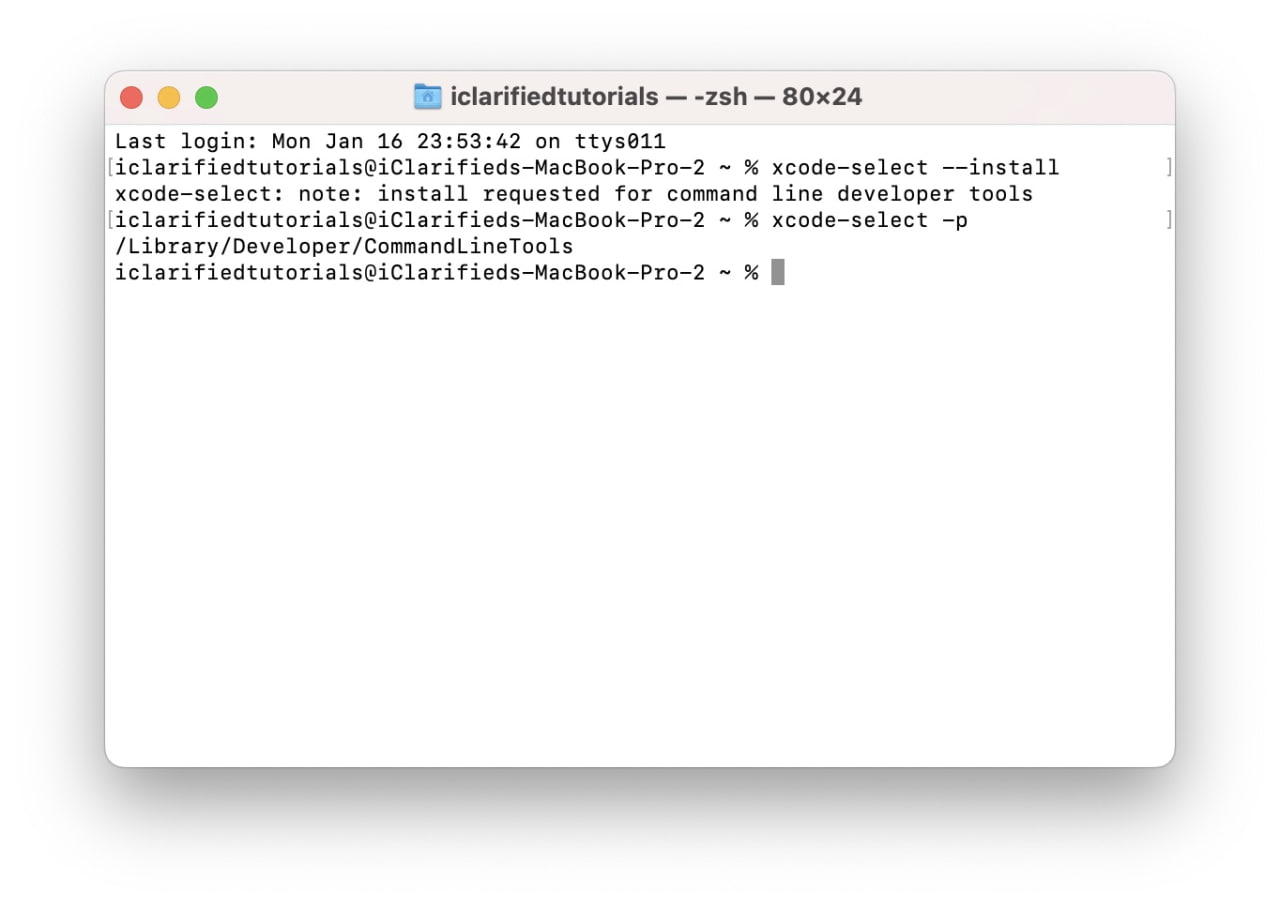 How To Install Xcode Command Line Tools [Video] - IClarified